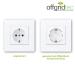 Offgridtec 20x Child Safety Socket Locks - Rotating Mechanism for Baby & Toddler Protection - White - Buy Online on GoSupps.com