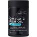 Sports Research Omega-3 Fish Oil Triple Strength 1250 mg 180 Softgels