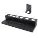 DRESSOOS Curling Iron Rack Blow Dryer Stand Hair Curler Wall Holder Hair Curler Rack Black Stainless Steel