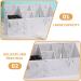 Beavorty Hairdresser Organizer Box - Varnish Storage Scissors Holder & Grid Containers | EV Cotton Material - Buy Online on GoSupps.com
