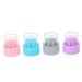Healeeved 8 STK Cleaning of colored contact lenses container for contact lenses travel set for contact lenses of portable lentil care holder Nursing hand travel pp mini make -up mirror