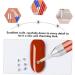DOITOOL 6 Sets Nail Art Drill Pen The Nail Stamp Nail Drill Pen Picker Nail Rhinestone Pen Nail Paint Kit Manicure Supplies Dotting Pen Head Tip Usb Embroidered Nail Tool 5d Aluminum Alloy - Buy Online on GoSupps.com