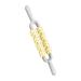 Perfk massage scooter muscle massage device deep tissue hand-held yoga column for shaping your arm thigh and leg muse cell lines yellow