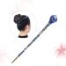 Buy Chinese Rhinestone Hair Stick & Hairpin - Blue Chignon Pin for Elegant Updos | International Shipping - Buy Online on GoSupps.com