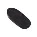 Didiseaon 1 Pair Heel Pads Half Shoe Gel Inserts Insoles for Heels Heel Foot Care Insole Soft High Heel Inserts High Heel Grips Comfortable Foot Support Men and Women Invisible Gel Pad Black L