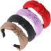 Wide Alice Bands Bow Knot Fabric Headbands Knotted Hair Bands Elastic Fabric Hair Scarf 1920s Accessories for Women (Pearls12) - Buy Online on GoSupps.com