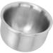 Tmishion Men's Stainless Steel Shaving Bowl - Professional Portable Soap Cup for Home & Salon | Perfect for Razor Foam & Grooming - Buy Online on GoSupps.com