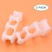 WUTAIN Toe Separator - Silicone Bunion Corrector & Toe Straightener for Foot Pain Relief, Overlapping Toes, Hammer Toes - Large - Buy Online on GoSupps.com