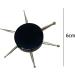 perfk 2xMultipurpose Nail Dotting Tool Drawing Nail Pens Painting Embossing Rhinestone Picker 6 Heads Black 3 Pcs - Buy Online on GoSupps.com
