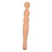 Healeved 1stk tendon stick trigeminal massage self-massage tab manual massage devices trigger point stick hand muscle roll massage roller from hand tools wooden household acupuncture pen light brown 16.2x2.2cm