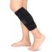 Calves compression bandage calf bandage adjustable neoprene lower leg bandage support for men torn muscle reduced swelling leg pain varicose veins men and women calf black