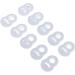 10 Pcs Silicone Ingrown Toenail Corrector Ring Stretch Resistant Reusable Brace Helps Separate Toenail From Flesh Alleviates Foot Pain - Buy Online on GoSupps.com
