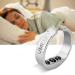 Anti Snoring Ring 3 Sizes Anti Snoring Ring Sleep Breathing Snoring Antiper Sleeping Breath Aid Acupressure Treatment Anti Snore Device Improve Breathing for Children's Men & Women(S)