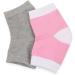 Milist Toe Gel Socks for Cracked Heels | Silicone Heel Sleeves & Moisturizing Socks for Dry Feet | Open Toe Foot Protectors - Buy Online on GoSupps.com