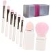 FRCOLOR 2 Sets Makeup Brush Set Eyeshadow Makeup Brush Cosmetics Brush Applicator Portable Brush Lady Tools Makeup Foundation Brush Make up Brush Mini Travel Plastic White Eye Shadow Brush - Buy Online on GoSupps.com