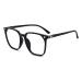 GUDVUE Oversized Blue Light Glasses Computer Reading/Gaming/Phones Glasses Anti Glare/UV400/Eye Strain Large Square Frame Black