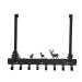 LABRIMP Towel Hooks Nail Door Hook Hat Hooks Household Hat Hook Door Coat and Hat Hook Wall Hanging Cartoon 45X36.5X3CM Black