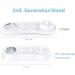 Buy Updated Petech Toothbrush Holder - Electric Toothbrush Stand Compatible with Oral-B for 4 Charging Brushes | Durable White Design - Buy Online on GoSupps.com