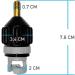Abrazo SUP Electric Pump Adapter - Fast Inflation Schrader Valve for SUPs, Boats, Kayaks | Works with Electric & Bike Pumps - Buy Online on GoSupps.com