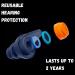 EGGZ Motorbike Earplugs - Optimal Hearing Protection for Motorcycling & Outdoor Riding - Buy Online on GoSupps.com