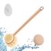 3 in 1 Bath Brush for Women  Back Scrubber with Long Handle Interchangeable Heads Multifunctional Body Scratcher with Soft Stiff Bristles for Exfoliating Massage Deep Cleansing Perfect for Shower Bath