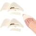 Adjustable Toe Filler Inserts 4 Pairs - Perfect Fit for Loose Shoes Half Cushion Inserts for Women s Heels & Sneakers (Black & Beige) - Enhance Comfort & Style - Buy Online on GoSupps.com