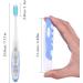 Buy Tslrsa Foldable Travel Toothbrush - 8 Soft Bristle Portable Toothbrushes for Adults & Children | Ideal for Sensitive Gums - International Shipping - Buy Online on GoSupps.com