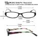 Shop Kerecsen 5 Pack Reading Glasses for Men & Women - Multicolor (3 1.25) - Stylish Spring Hinge Readers - Buy Online on GoSupps.com