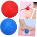 Solustrie 4-Piece Deep Tissue Massage Roller Set - Foot Exercise Mobility Balls for Plantar Fasciitis Relief & Trigger Point Therapy | Yoga & Massage Device - Buy Online on GoSupps.com