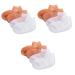 minkissy 6 Pairs Exfoliating Moisturizing Socks Cosmetic moisturizing Socks Moisture Enhancing Socks Lotion Socks Overnight Socks Reusable Moisture Socks Cracked Socks sebs spa Heel Women's
