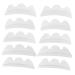 Healeved 10 Pairs Eyelash Spacer Lash Lift Rods Silicone Eyelash Lift Pads Eyelash Beauty Tool Lash Lift Supplies Lash Lift Kit Eyelash Perming Tool Silicone Eyelash Perming Pads