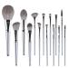 Eyeshadow brush Contour brush Beginner-Friendly Makeup Brushes: Complete Set for Flawless On-the-Go Application 14 small+bag