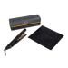 Malina Elite Titanium Bronze Hair Straightener - 100% Pure Titanium Flat Iron - Black
