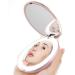 Generic compact led mirror (Lipstick Red)