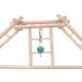 Trixie 5659 Wooden Ladder Playground - 44x44x16 cm - Brown - Buy Online on GoSupps.com