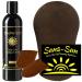 Tan Physics Self Tanner 8 Fl Oz - Includes Face & Body Mitts Black Exfoliation Gloves Travel Bag | True Color Sunless Tanner - 6 Piece Set - Buy Online on GoSupps.com