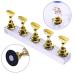 tibiu New Magnetic Acrylic Manicure Tools Nail Practice Hand Nail Exercises Pedestal Nail Supplies Nail Tips Display Stand gold