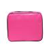 FOReverweihuajz Toiletry Bag Shockproof Travel Train Cosmetic Bag Cheap Large Capacity Rose Red