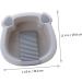 Hohopeti 1 Set wash basin hand wash clothes laundry washboard washing clothes board ice bucket baby household Grey 30x29cm - Buy Online on GoSupps.com