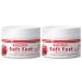 2 frost protection cream against crack formation moisturizer for the feet anti-crack cream cream for dead skin foot butter cream foot care cream white foot cream anti-riss ABS