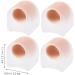 VANZACK Thumb Splint Separator 2 Pairs - Silicone Sleeves for Bunion Relief and Metatarsal Pads - Reusable and Breathable - 2.7x2.2cm - Buy Online on GoSupps.com