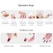 24 Pcs Long Blush Crystal Bow Press on Nails - False Tips Manicure for Women and Girls - Buy Online on GoSupps.com