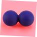 Solustrie 3-in-1 Foot Roller Massage Ball - Acupressure & Relaxation for Plantar Fasciitis & Muscle Relief - Ideal for Yoga & Fitness - Buy Online on GoSupps.com