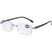 Twaynorb Sapphire Anti Blue Light Reading Glasses - Dual Focus | 2 Pairs for 55-60 Years Old - Buy Online on GoSupps.com