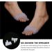 Silicone Toe Caps Set - Corn Relief, Blister Prevention, Metatarsal Guards - 3 Pairs (White) - Buy Online on GoSupps.com
