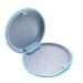 Orthodontic Retainer Case with Textured Silicone Base Aligner Case Blue