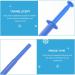 10pcs Blue Vaginal Suppository Applicators - Easy to Use for Suppositories, Capsules, and Tablets - Buy Online on GoSupps.com