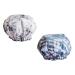 Healeved La Hats for Women - 2pcs Fluffy Shower Caps Bath Cap for Girls and Women - Hair Protective Head Cover for Showering and Swimming - Buy Online on GoSupps.com