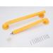 Stair Handrail Handrail for Bathroom or Stairs Stainless Steel Nylon Antibacterial Non-slip Fence Handle Bathroom Handicap Safety Grab Bar Waterproof Grab Rail Balance Assist Safe - Buy Online on GoSupps.com
