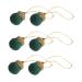KICHOUSE 6 1 Ornament Wool Felt Pendant Wool Felt Making Pendants DIY Pendant Decorations Small Ball Acorn Green 3x2cm